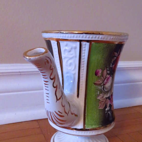 Vintage Capodimonte teapot fiori fiamminghi by Ciulli 1900 ,made in Italy, hand - Picture 8 of 10